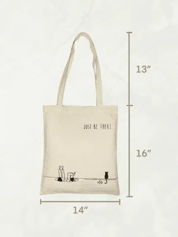 Tote Bag - Just Be There - Image 3