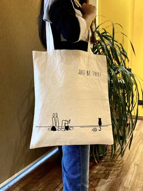 Tote Bag - Just Be There - Image 2